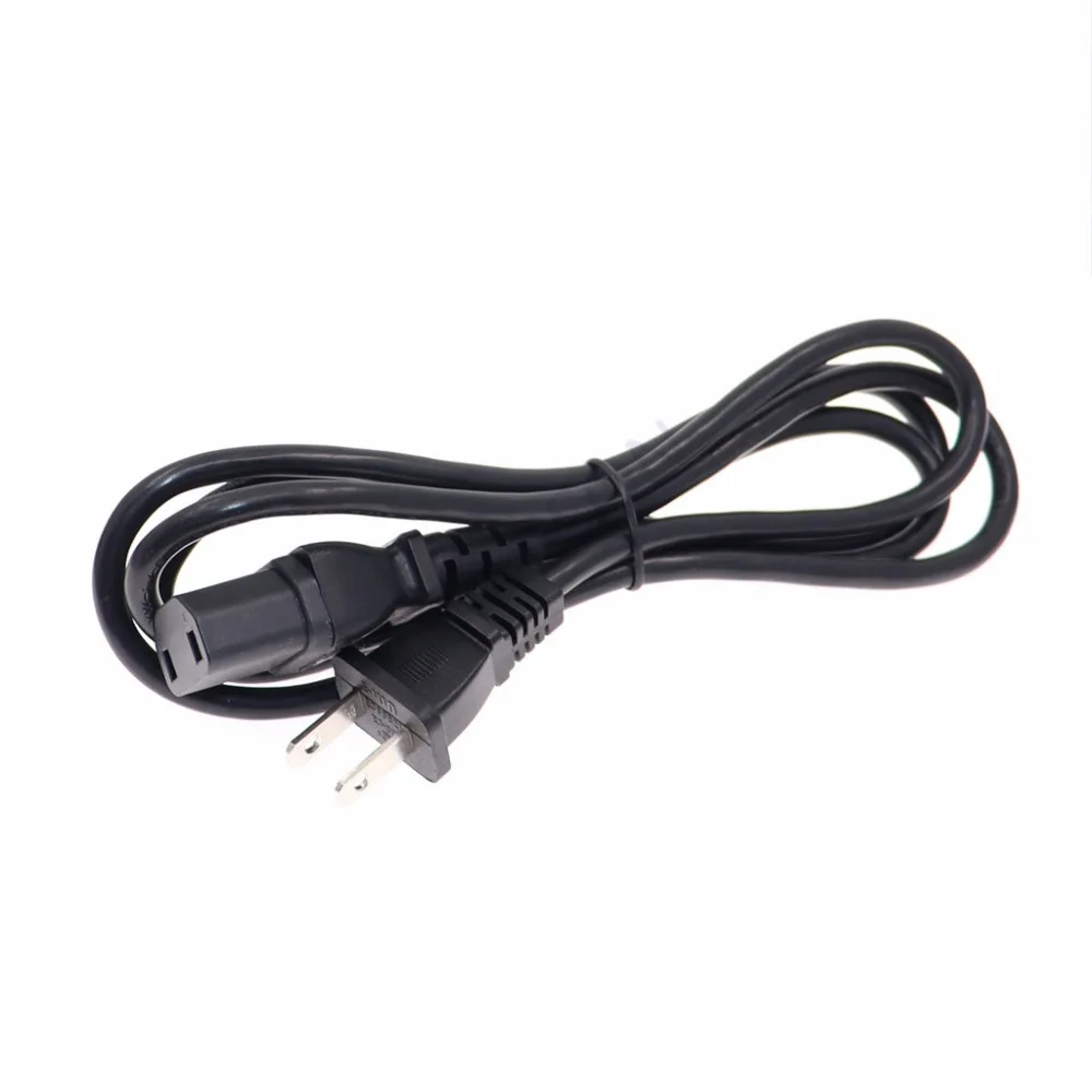 Universal 2Prong Male Plug To IEC320 C17 Female Adapter AC Power Cord For PS4 Pro EU/US Standard Power Supply Charging Cable