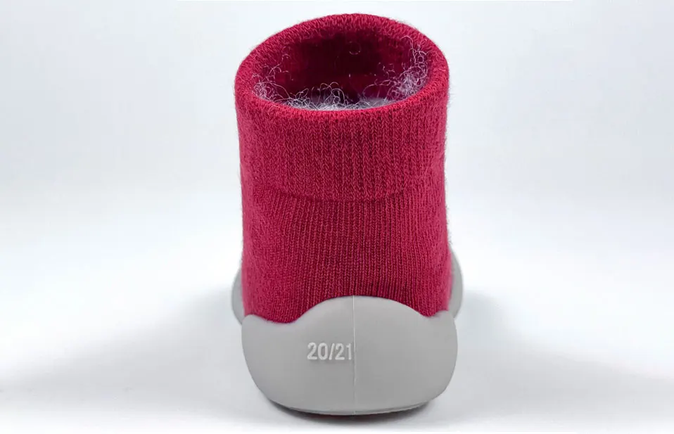 Baby Sock Shoes Non-slip Toddler Walking Shoes Infant Floor Socks Soft Rubber Sole First Walker Breathable Booties Boys Girls