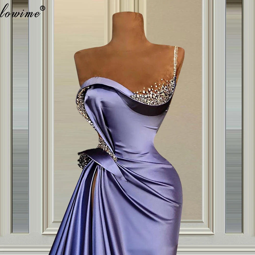 Elegant Mermaid Cocktail Dresses 2020 Sexy Beading Prom Dresses For Women Turkish Couture Girls Pageant Gowns Robes De Cocktail