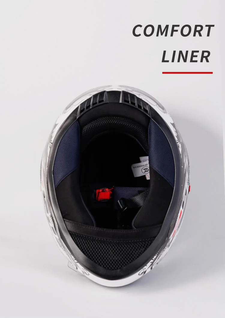 LS2 Clown Full Face Motorcycle Helmet LS2 FF358 Motocross Racing Man Woman Casco Moto Casque ECE Approved