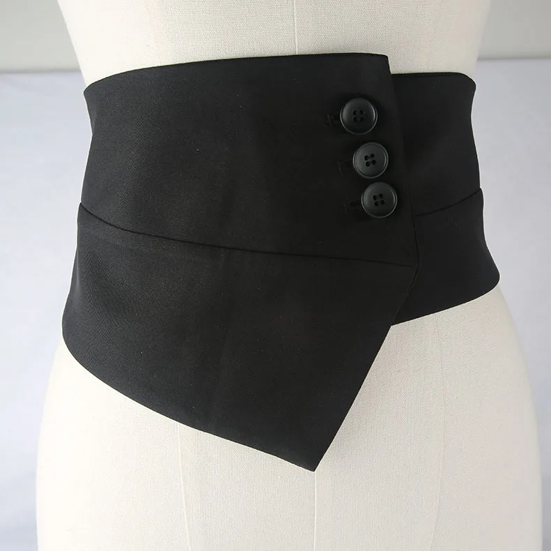 1Pcs 23*68cm Fashion Women's Decorative Corset Wide Waist Belt for Shirt Dress Cummerbund Luxury Designer Waistband Accessory