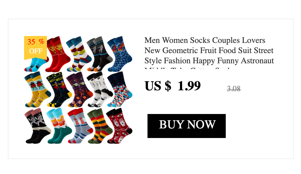 10 Pairs Lot Pack Men Women Couples Lover Socks New Arrival Rhombus Animal Christmas Cartoon Fruit Food Dot Cotton Happy Socks