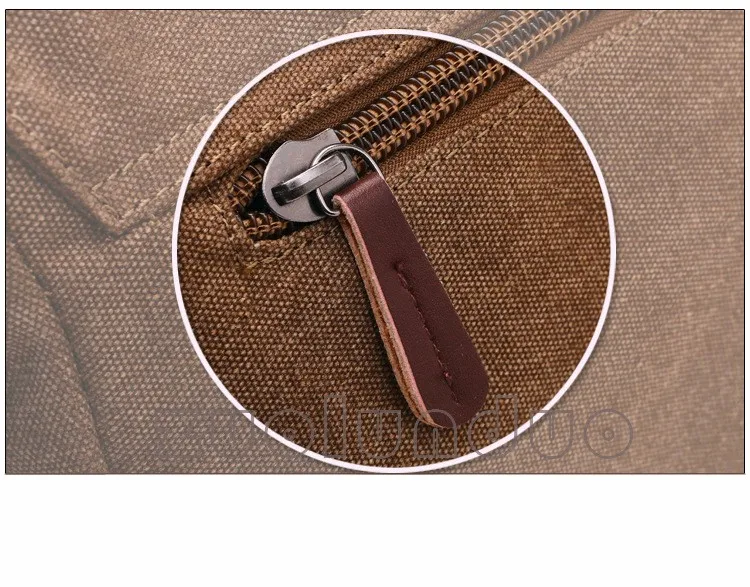 Men Business Messenger Bags For Men Shoulder Bag Vintage Canvas Crossbody Pack Retro Casual Office Travel Bag