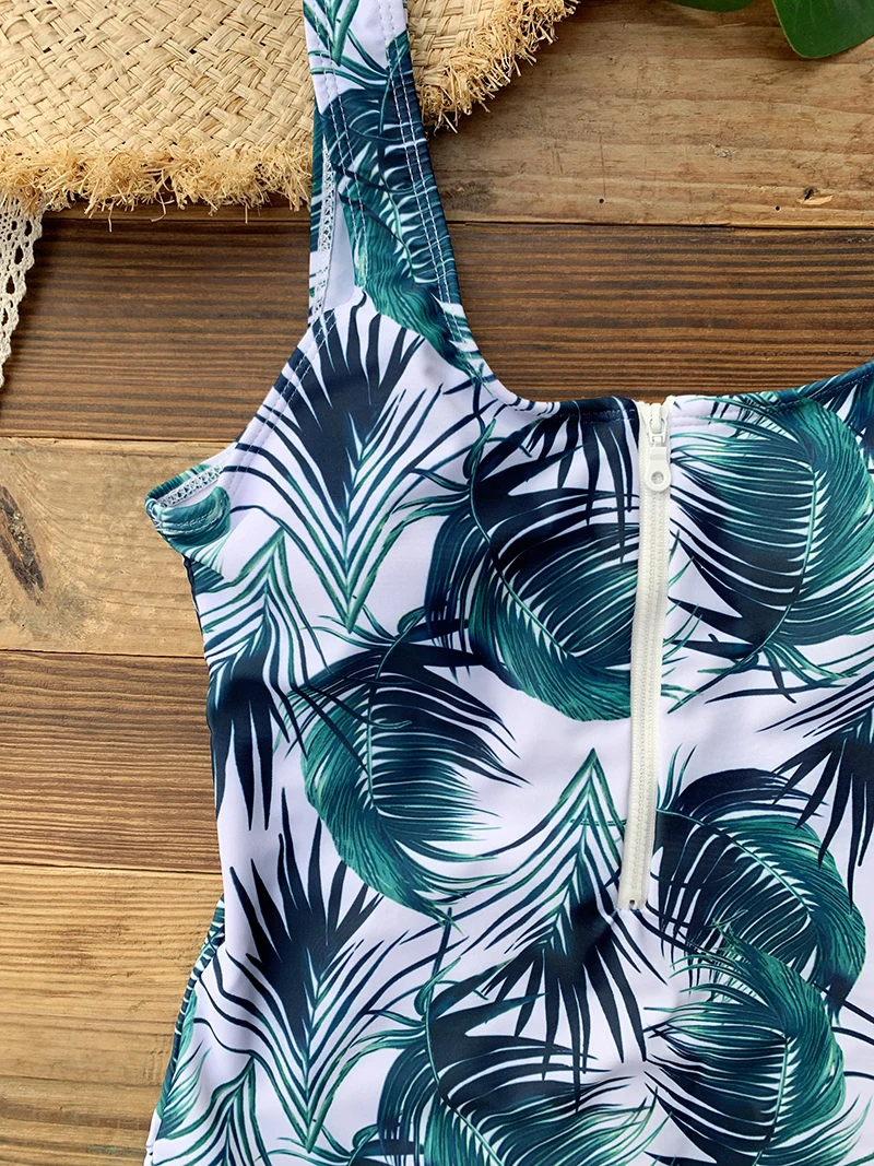 Front Zip Up Backless One Piece Swimsuit 2023 Beach Monokini Swimwear One-piece Swimming Suit for Women Summer Trend Beachwear