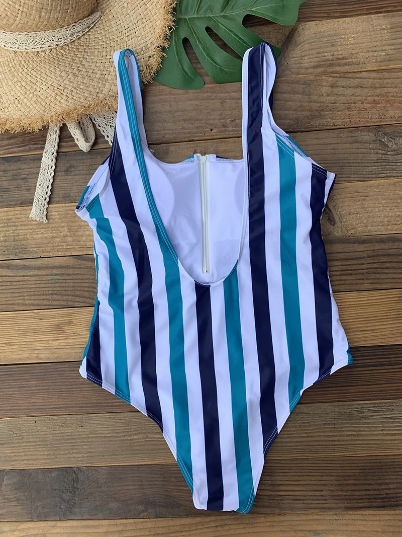 Front Zip Up Backless One Piece Swimsuit 2023 Beach Monokini Swimwear One-piece Swimming Suit for Women Summer Trend Beachwear