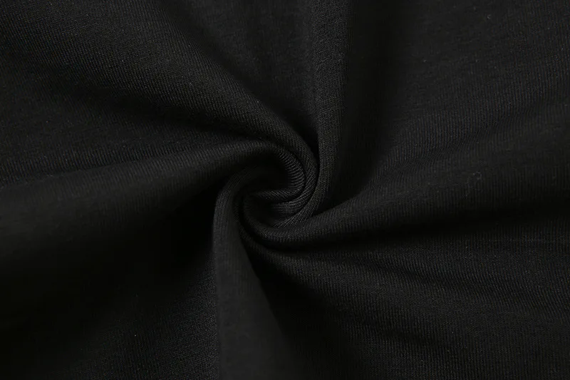 Patchwork Black T-shirts Gothic One Shoulder Sleeve Y2k Crop Tops Ruffles Hem Hip Hop Techwear Women Tees