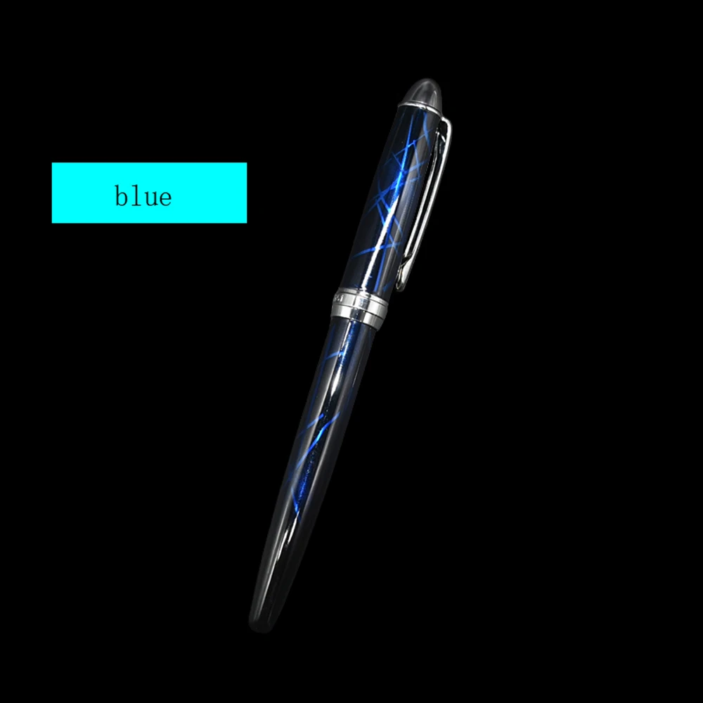 1Pcs Luxury Quality Acrylic Business Office Fountain Pen Student Color Texture Ink Pen School Stationery Supplies 0.38mm Nib Pen