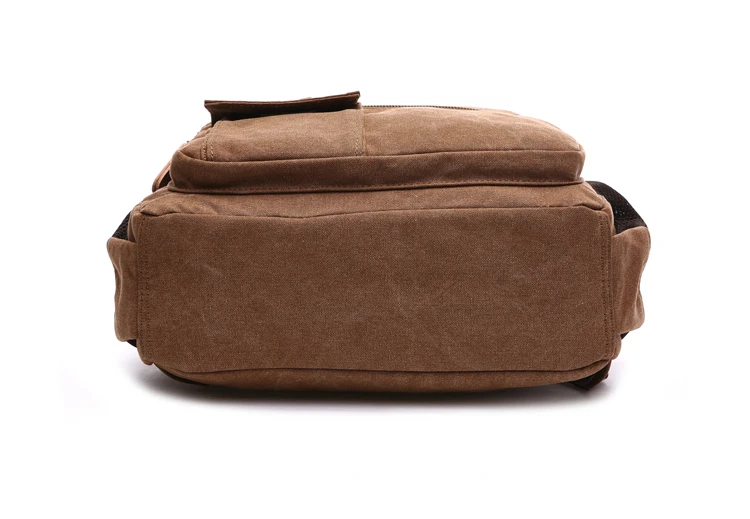 Men Laptop Backpack Rucksack Canvas School Bag Travel Backpacks for Teenage Male Bagpack Computer Knapsack Bags Computer Bag