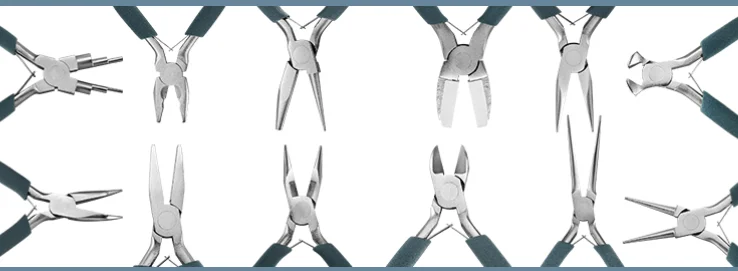 12 Style Exclusive Customization High Quality Stainless Steel End Cutting Wire Pliers Hand Tools DIY Jewelry Making Pliers Set