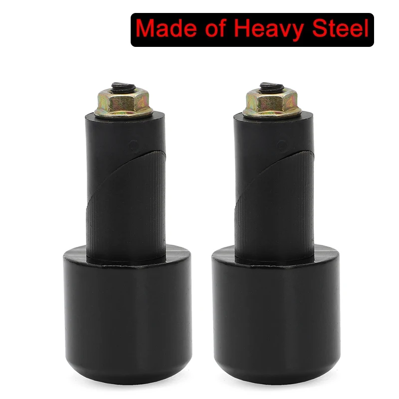 Universal 7/8" 22mm Handle Bar Ends Grips Heavy Weight Vibration Reducing Grip Plugs For Suzuki Honda Ducati Yamaha Kawasaki BMW
