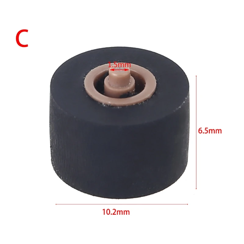 2025 New 5pcs Cartridge Radio Roller Tape Recorder Pressure Cassette Belt Pulley Player