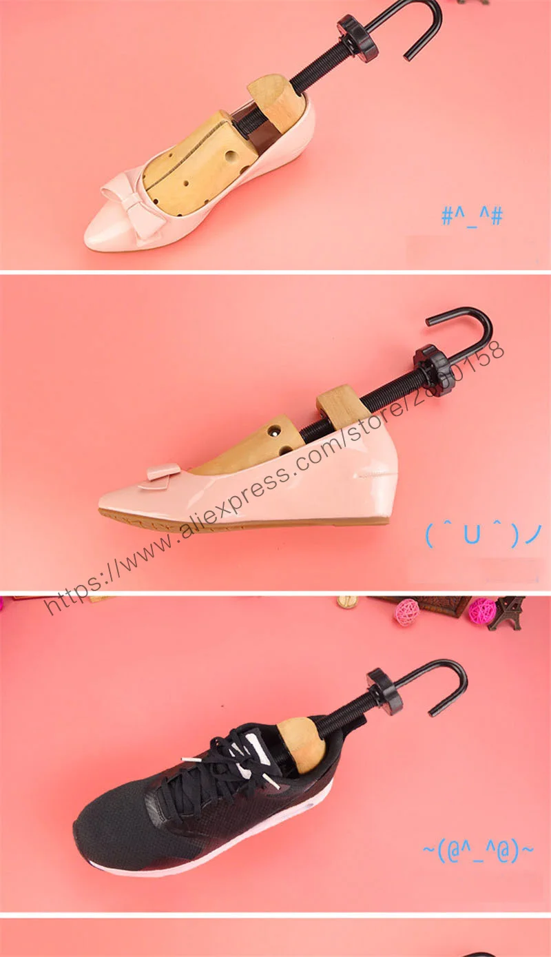 High Quality Wooden Shoe Trees Adjustable Shape For Women Men Wood Shoes Tree Professional Shoe Stretchers Extender Keeper
