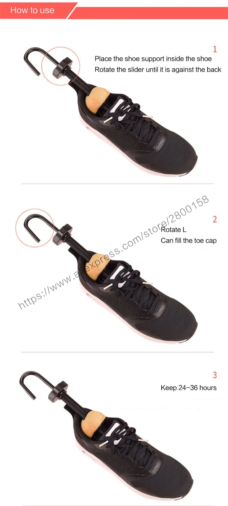 High Quality Wooden Shoe Trees Adjustable Shape For Women Men Wood Shoes Tree Professional Shoe Stretchers Extender Keeper