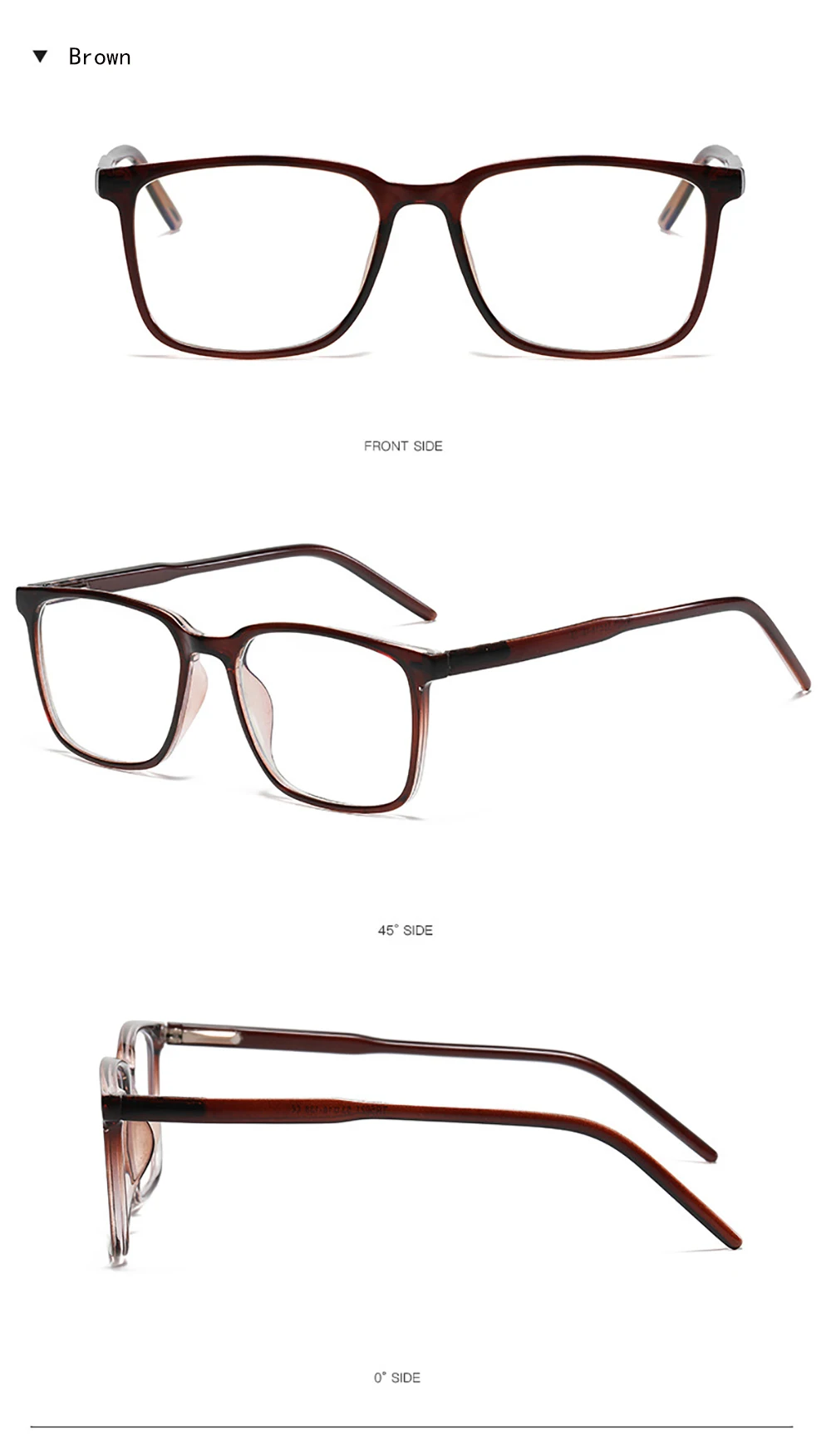 VIVIBEE Classic Square Blue Light Blocking Men Glasses Computer Gaming TR90 Black Anti Ray Eyeglasses Better Sleep Clear Eyewear