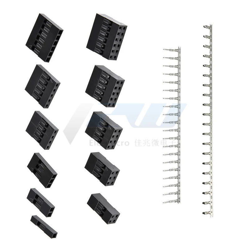 620pcs/310pcs 2.54mm DuPont jumper connector shell with terminal kit
