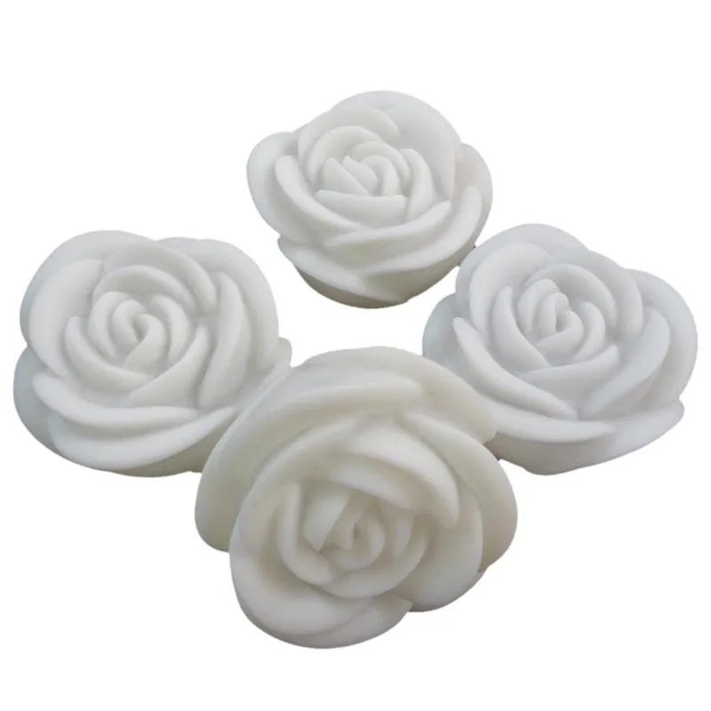 Romantic LED Floating Rose Flower Candle Night Light Colorful Wedding Decoration Bedroom Party Indoor Decor petals roses