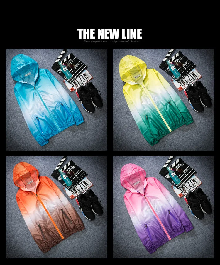 Women's UV Protection Jacket Outdoor Children's Sun Protection Windbreaker Jacket Men sun protection clothing