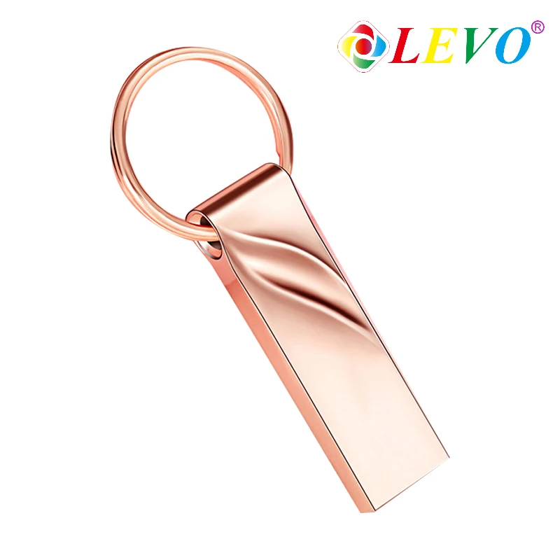 Metal USB Flash Drive 4GB 8GB 16GB 32GB 64GB 128GB Pen Drive Memory Stick USB 2.0 Pendrive Creative Gifts U Disk