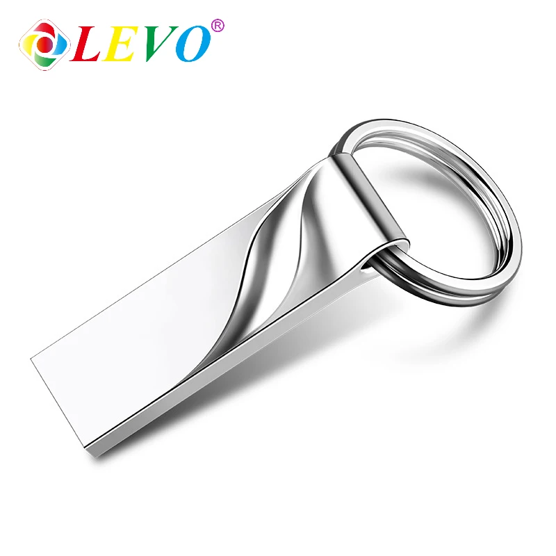 Metal USB Flash Drive 4GB 8GB 16GB 32GB 64GB 128GB Pen Drive Memory Stick USB 2.0 Pendrive Creative Gifts U Disk