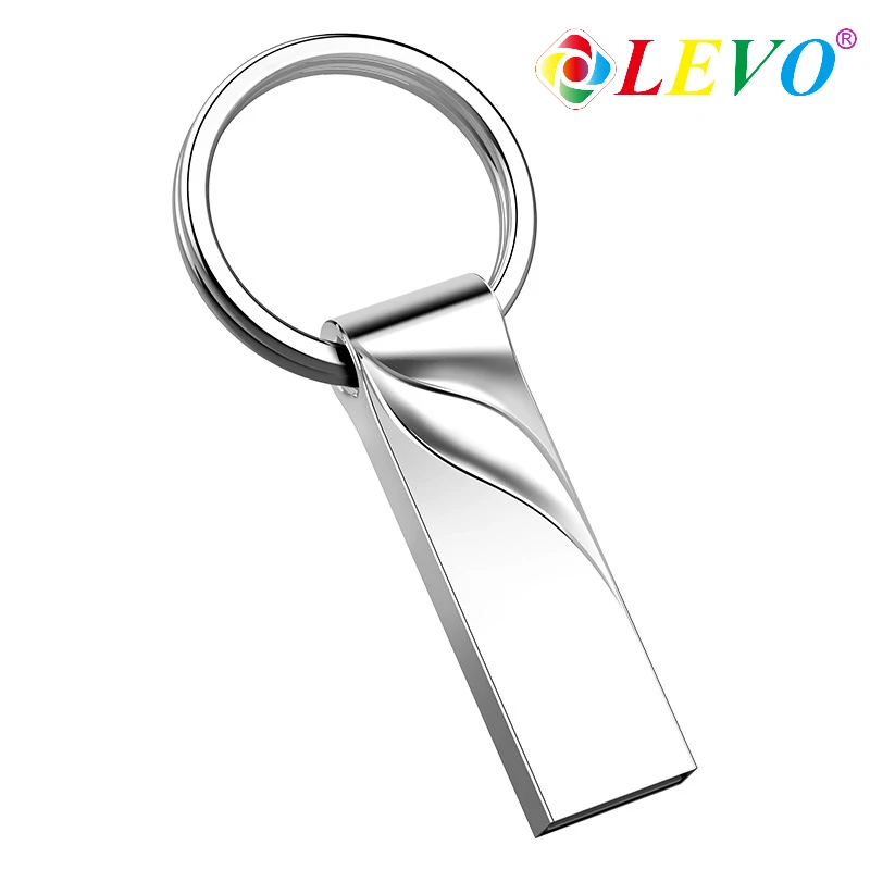 Metal USB Flash Drive 4GB 8GB 16GB 32GB 64GB 128GB Pen Drive Memory Stick USB 2.0 Pendrive Creative Gifts U Disk