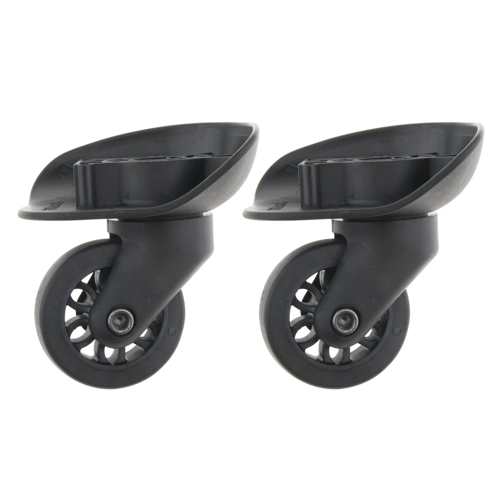 Durable Baggage Suitcase Replacement Wheels Swivel Casters for Travelling Bags ( A35-Size L)