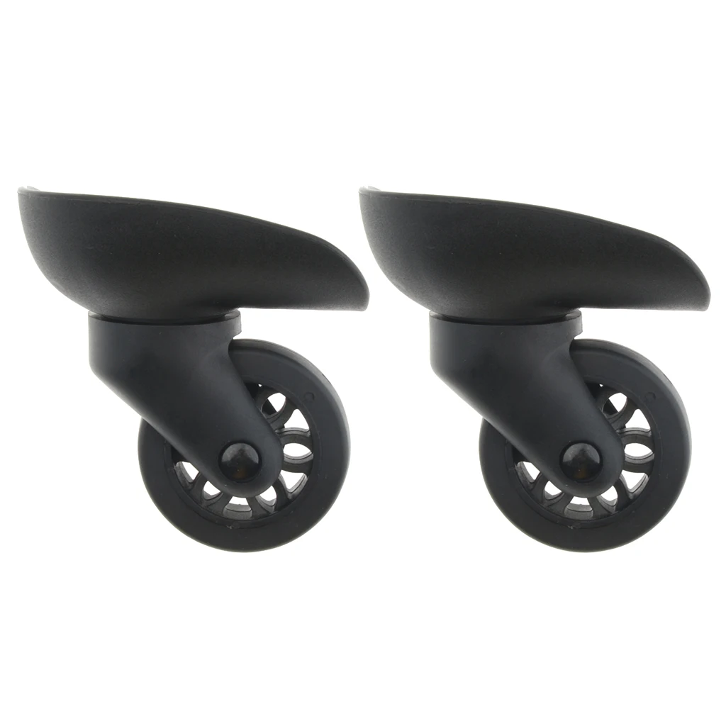 Durable Baggage Suitcase Replacement Wheels Swivel Casters for Travelling Bags ( A35-Size L)