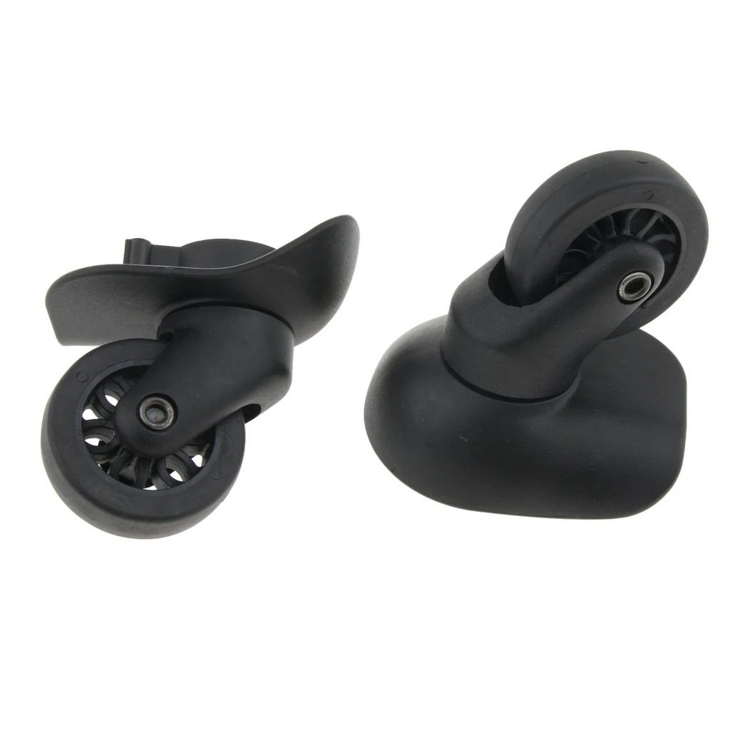 Durable Baggage Suitcase Replacement Wheels Swivel Casters for Travelling Bags ( A35-Size L)