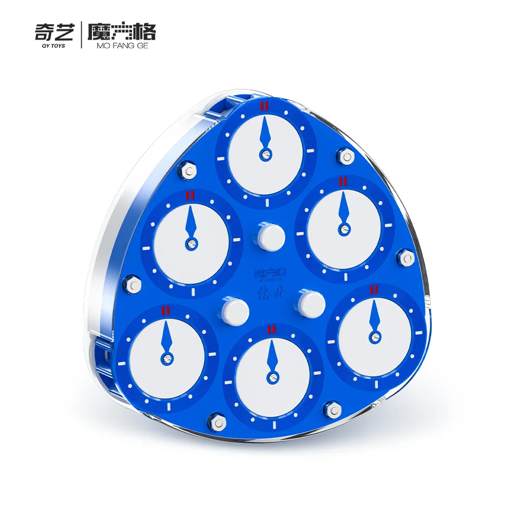 QiYi Speed cube Magic Clock Magnetic Clock Shengshou Magnetic Magic Clock Sengso Clock Profissional Magic Clock Cube toys