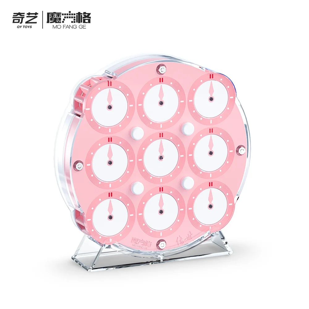 QiYi Speed cube Magic Clock Magnetic Clock Shengshou Magnetic Magic Clock Sengso Clock Profissional Magic Clock Cube toys