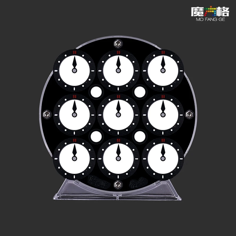 QiYi Speed cube Magic Clock Magnetic Clock Shengshou Magnetic Magic Clock Sengso Clock Profissional Magic Clock Cube toys