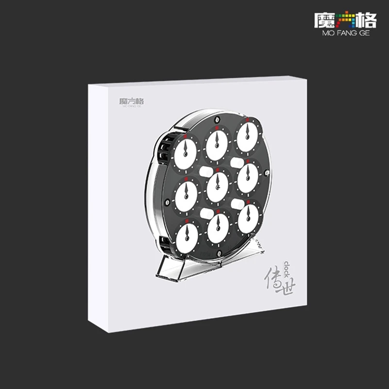 QiYi Speed cube Magic Clock Magnetic Clock Shengshou Magnetic Magic Clock Sengso Clock Profissional Magic Clock Cube toys