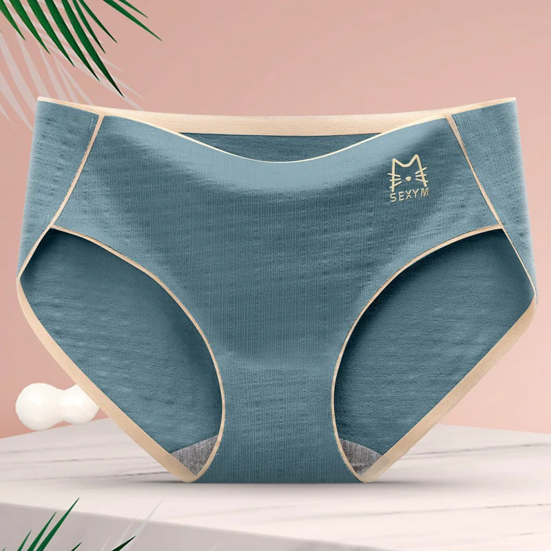 Sexy Underwear Women Cotton Ropa Mujer Antibacterial Seamless Panties Ladies Briefs Girls Lingerie Plus Size Tanga Lenceria New