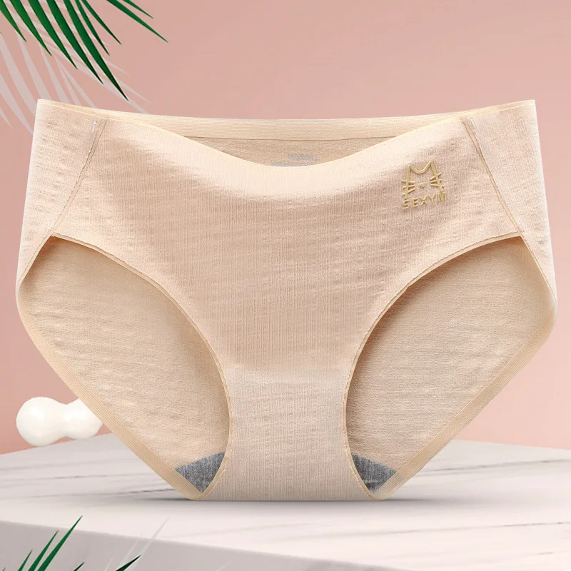 Sexy Underwear Women Cotton Ropa Mujer Antibacterial Seamless Panties Ladies Briefs Girls Lingerie Plus Size Tanga Lenceria New
