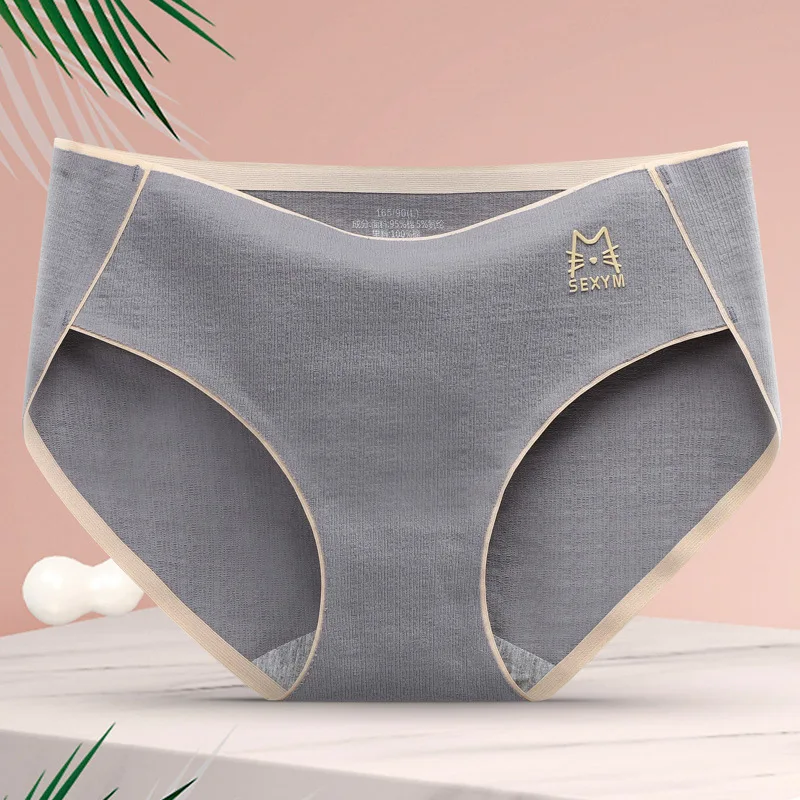 Sexy Underwear Women Cotton Ropa Mujer Antibacterial Seamless Panties Ladies Briefs Girls Lingerie Plus Size Tanga Lenceria New