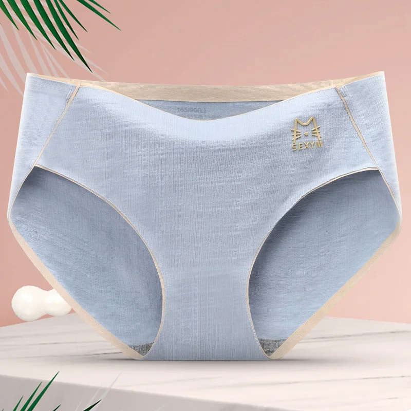 Sexy Underwear Women Cotton Ropa Mujer Antibacterial Seamless Panties Ladies Briefs Girls Lingerie Plus Size Tanga Lenceria New