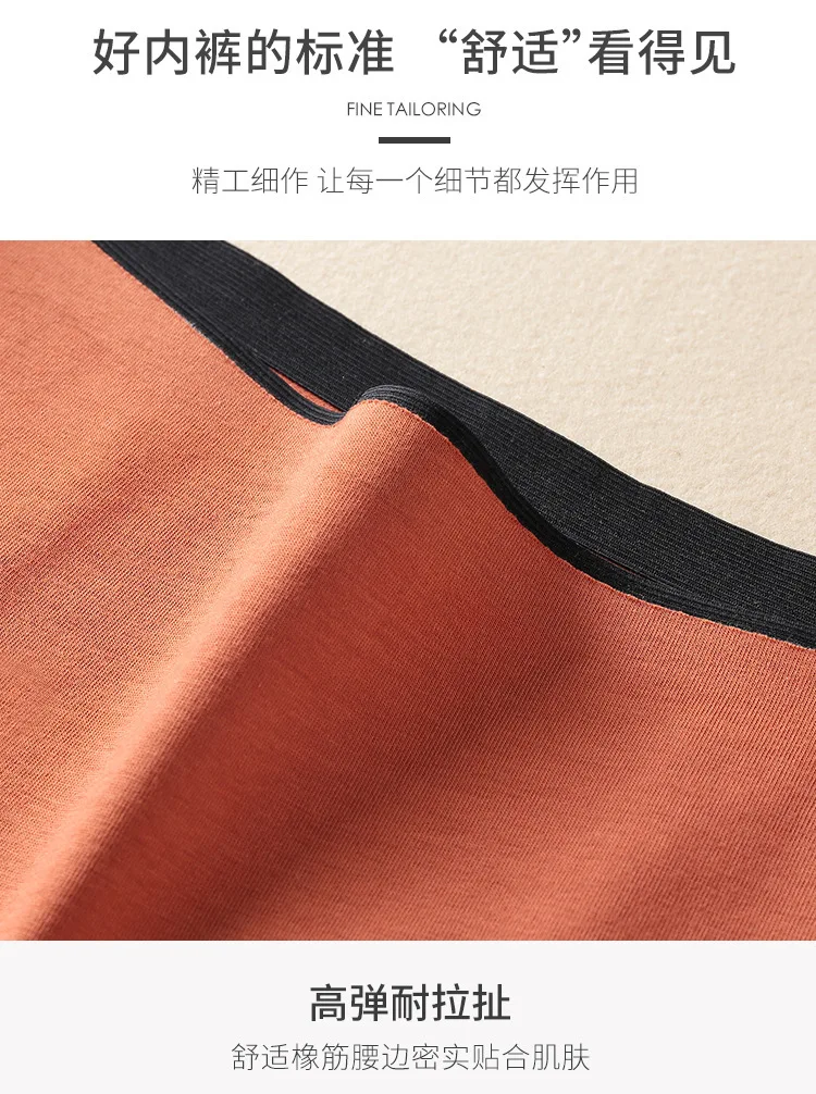 Women's Cotton Underwear Sexy Solid Color Panties Fashion Girl Traceless Underpants Mid Waist Seamless Briefs Female Lingerie