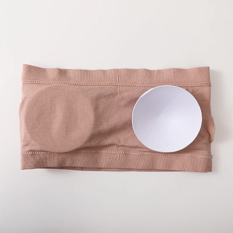 Seamless Tube Tops Women Strapless Push-Up Bra Women's Summer Bandeau Underwear Sexy Lingerie Sports Bras Solid Color Crop Tops