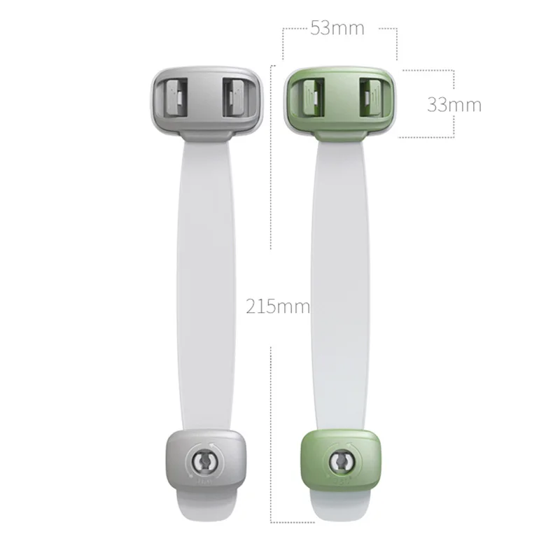 1/3/4Pcs/lot Baby Safety Drawer Door Lock Multi-Function Child Protection Anti-Pinch Cabinet Refrigerator Safety Buckle Plastic