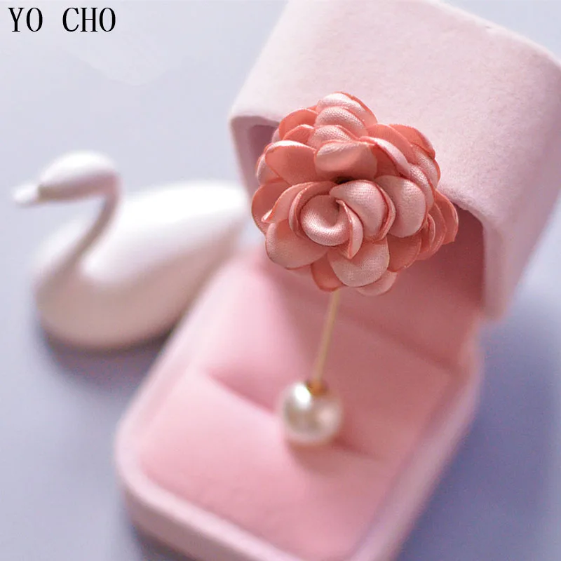 YO CHO Wrist Corsage Wedding Bracelet for Bridesmaid Burgundy Silk Wrist Corsage Bridesmaid Sisters Hand Flowers Men Boutonniere