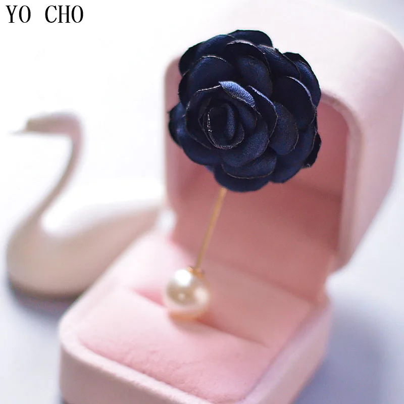 YO CHO Wrist Corsage Wedding Bracelet for Bridesmaid Burgundy Silk Wrist Corsage Bridesmaid Sisters Hand Flowers Men Boutonniere