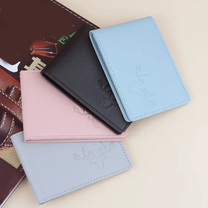 Pu Leather Ultra-thin Driver License Holder Driving License Case ID Bag DIY Cover for Car Driving Documents Folder Wallet Unisex
