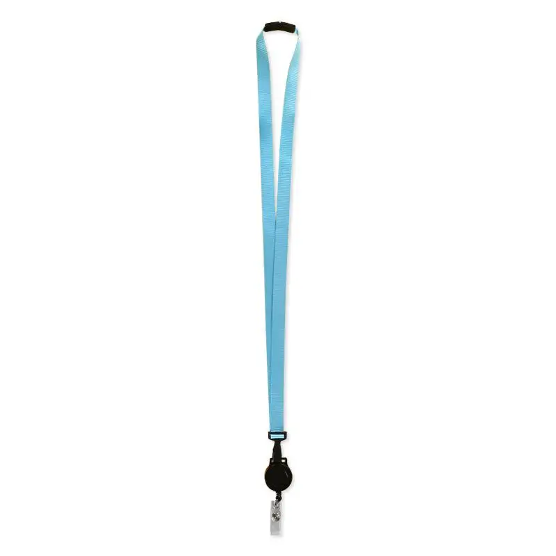 Retractable Lanyard with Badge Reel Neck Strap for ID Card Cellphone Hanging Key Employee's Staff Work Card Rope Strap Fold 46cm