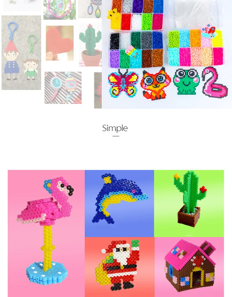 5MM Hama Beads 57 Colors For Choose Kids Education Diy Toys 100% Quality Guarantee New Perler Beads Wholesale