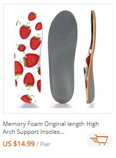Plantar Fasciitis Orthopedic Sport Insole Men Women Sneaker Flat Feet High Arch Support Orthotic Insoles Plantillas Insert Sole