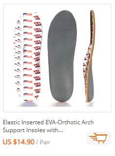 Plantar Fasciitis Orthopedic Sport Insole Men Women Sneaker Flat Feet High Arch Support Orthotic Insoles Plantillas Insert Sole