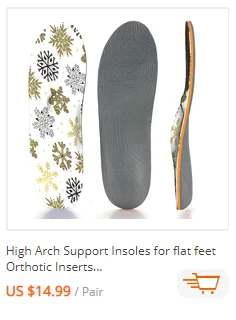 Plantar Fasciitis Orthopedic Sport Insole Men Women Sneaker Flat Feet High Arch Support Orthotic Insoles Plantillas Insert Sole