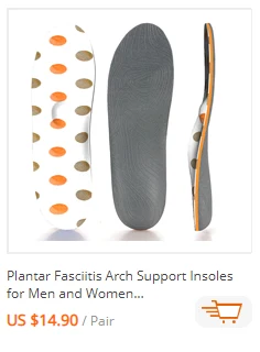 Plantar Fasciitis Orthopedic Sport Insole Men Women Sneaker Flat Feet High Arch Support Orthotic Insoles Plantillas Insert Sole