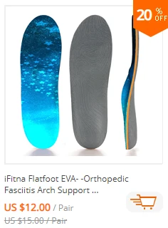 Plantar Fasciitis Orthopedic Sport Insole Men Women Sneaker Flat Feet High Arch Support Orthotic Insoles Plantillas Insert Sole