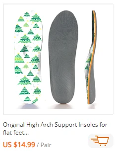 Plantar Fasciitis Orthopedic Sport Insole Men Women Sneaker Flat Feet High Arch Support Orthotic Insoles Plantillas Insert Sole