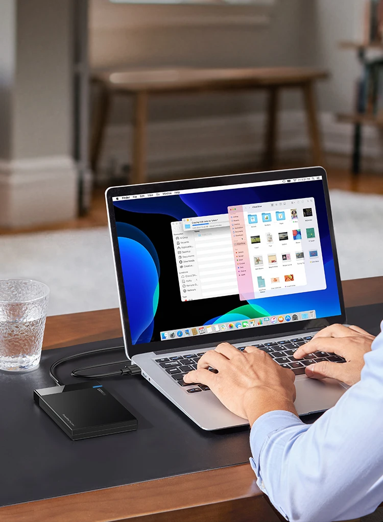 UGREEN HDD Case 2.5 SATA to USB 3.0 Adapter Hard Drive Enclosure for SSD Disk HDD Box Type C 3.1 Case HD External HDD Enclosure